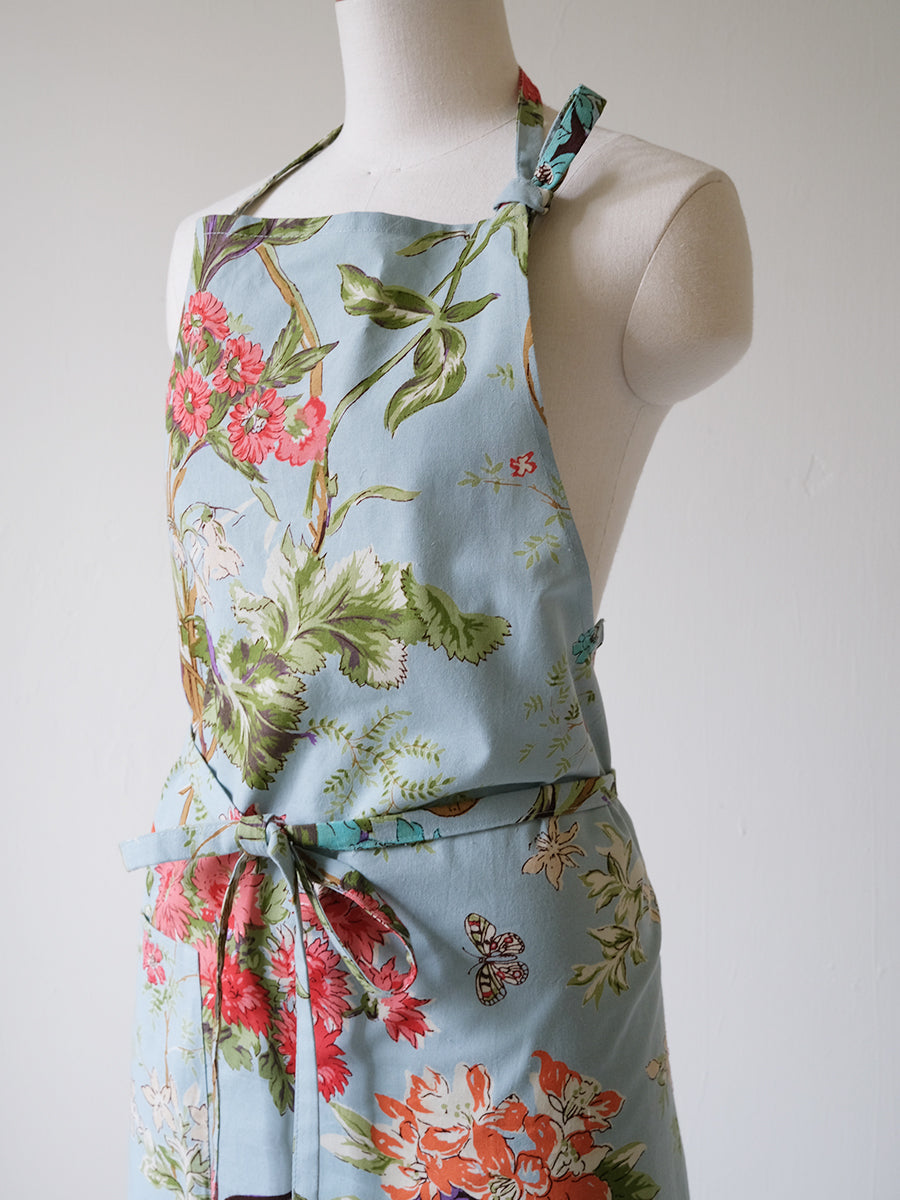 Apron basic - corsica sky｜エプロン ベーシック - コルシカスカイ