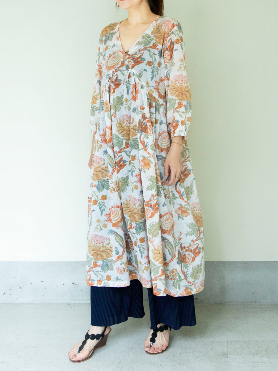 Kovalam Dress - Redwood Ivory｜コヴァラムドレス - レッドウッドアイボリー